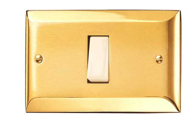 COPRINTERRUTTORE MANDELLI VELA ORO 24K MAGIC BTICINO