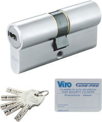 Cilindro europeo Viro EURO PRO ART.820 CON 5 CHIAVI